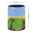 thumbnail image 2 of Blippi-theme Cylinder Pen Holder Pencil Organizer with Flannel Lining PVC Leather Material Cardboard Base for study work 10*8CM, 2 of 6