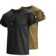 thumbnail image 2 of Camiseta de fanático militar al aire libre para hombre, de verano, de secado rápido, ligera, fina, de manga corta, camiseta de entrenamiento de fuerza especial de gran tamaño, 2 of 6