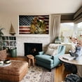 thumbnail image 4 of Bass Fishing American Grommet Flag 3x5Feet Banner with 2 Brass Grommets, 4 of 4
