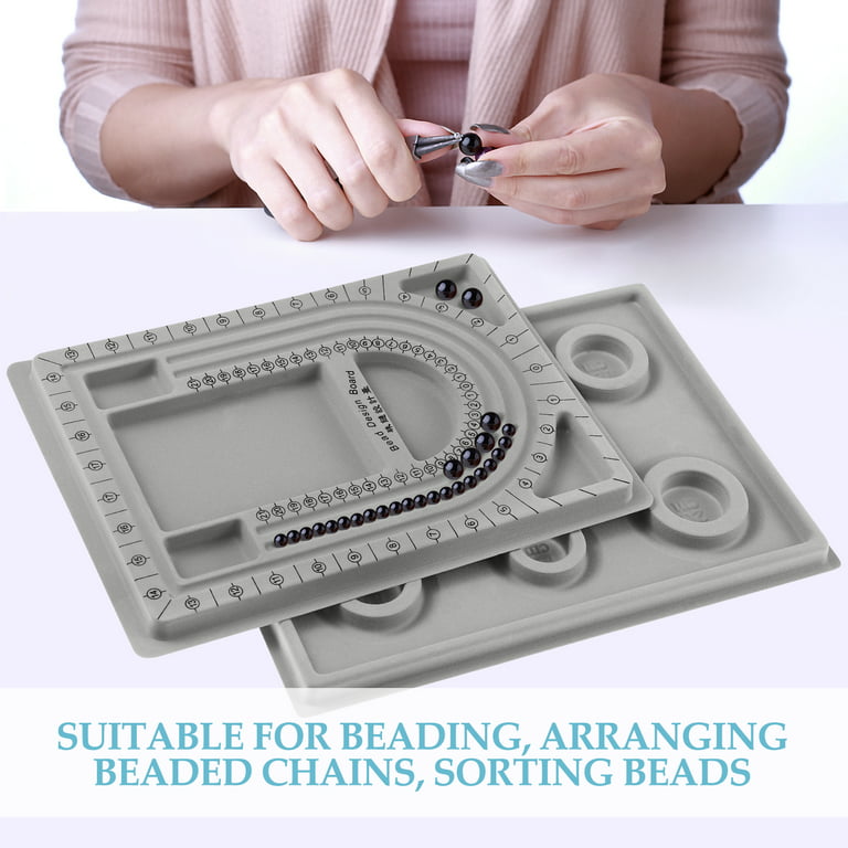 Necklace Craft Organizer DIY Board Bracelet Chain Stringing Accessories  Beading Tray Bead Design