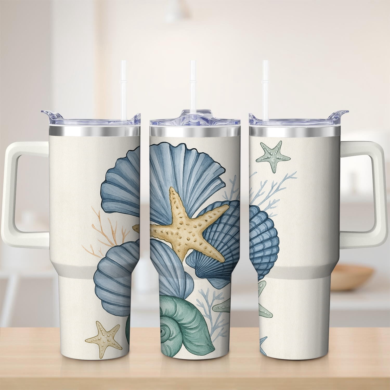 Contigo Byron 2.0 Stainless Steel Travel Mug 20 oz Sake & Blue