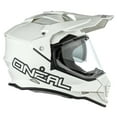 thumbnail image 2 of O'Neal Sierra II Flat Dual Sport Motorcycle Helmet White XS, 2 of 4
