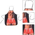 thumbnail image 2 of Apron Half Apron Kitchen Day Gift Man Valentine's Muscular Kitchen， Dining & Bar, 2 of 6