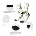 thumbnail image 3 of KLL Cute Turtle Print Cool Socks Men's Women's Crew Socks Funny Crazy Novelty Stockings, 3 of 6