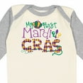 thumbnail image 4 of Inktastic My First Mardi Gras Boys or Girls Long Sleeve Baby Bodysuit, 4 of 5
