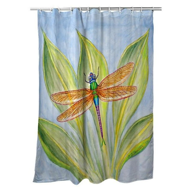 Betsy Drake SH299 70 x 72 in. Dicks Dragonfly Shower Curtain
