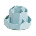 thumbnail image 3 of HILABEE Porte-Stylo Moderne Support d'Exposition Rotatif Durable Grande Capacité Boîte de Rangement pour Stylos Bleu, 3 of 9