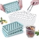 thumbnail image 1 of 3 Pack Ice Cube Tray Balls,sphere Ice Cube Tray Making Mold For Freezer (blue Ice Trays), 1 of 5