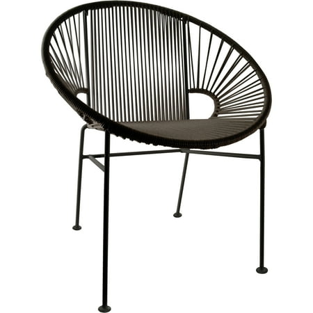 Innit Concha Vinyl Cord Chair Black Frame Departments