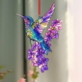 thumbnail image 4 of JoyMoreHome Acrylic Stained Hummingbird Window Hanging, Lightweight Faux Suncatcher for Home Decor, Hummingbird Wall Decoration, Ideal for Windows and Sunlit Spaces, 4 of 5