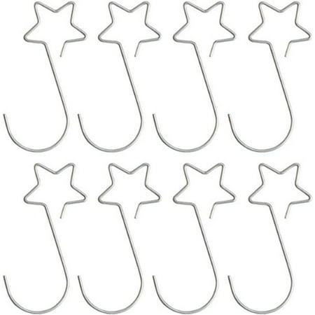 

s Hooks 20/40/60 Pieces of Christmas Decorations S-Shaped Hooks Mini Christmas Wreath Hooks for Hanging Christmas Tree Decorations Metal s Hooks (Color : 20pcs Silver Size : One Size)