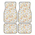 thumbnail image 1 of Disketp Floral1 for Crystal Velvet Car Mats Four-Piece Set,All-Season Automotive Protection, Vehicles, Cars, Trucks, and SUVs,Anti-Slip Design, 1 of 7