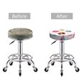 thumbnail image 5 of Kll Donut Round Bar Chair Cushion Cover 13 Inch,Bar Stool Protector With Elastic, Soft Washable, 5 of 7