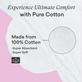 thumbnail image 3 of PurComfy Teens Maxi Period Pads with Wings for Tweens, Organic Cotton Sanitary Pads for Teens Girls 9-14, Teen Large, 90 CT, 3 of 9