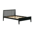 thumbnail image 3 of Max & Lily Scandinavian Full Size Bed Frame, Solid Wood Platform Bed with Headboard for Kids, 3 of 9
