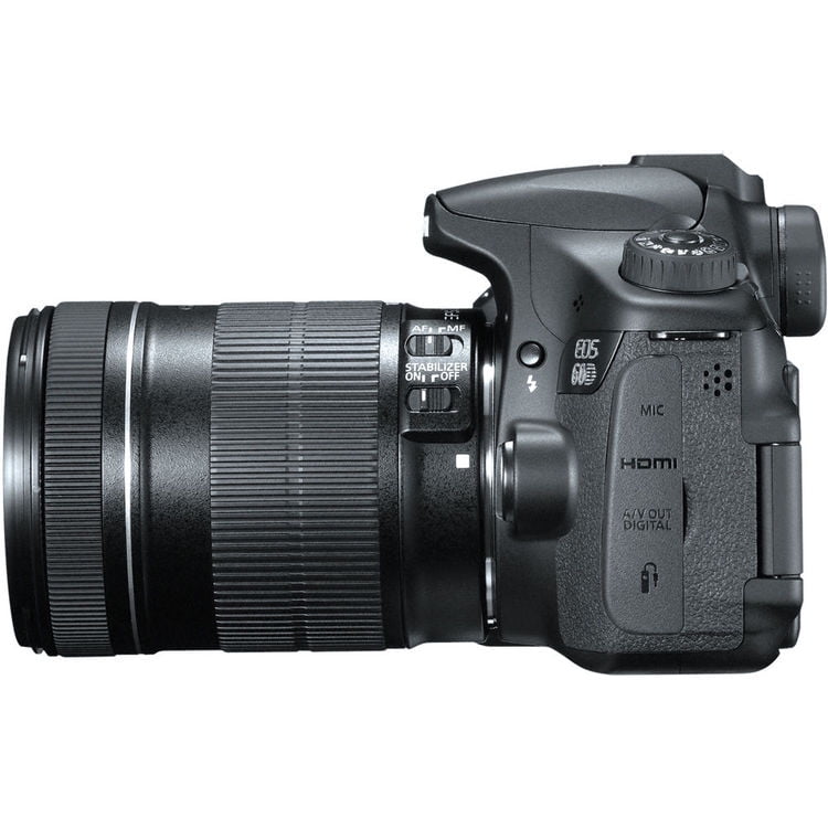 Canon EOS 60D DSLR with 18-135mm Lens | APS-C 18MP, HD Video