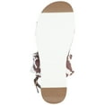 thumbnail image 5 of Journee Womens Riya Formed Footbed Sling Back Sandals, 5 of 8