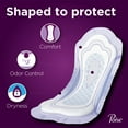 thumbnail image 4 of Poise Incontinence Pads, Moderate Absorbency, Long, 16 Count, 4 of 7