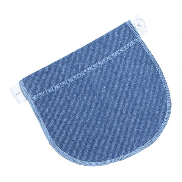 Cintura Estiramiento Reajuste Elástico Extensor Elástico Con Botón Tela Unisex Azul Hugo Extensor de cintura de pantalones elásticos