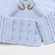 thumbnail image 3 of Karight Laceup Front T-Shirt Bras for Women Comfort Wireless Full Coverage Push Up Striped Everyday Bra, 3 of 4