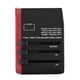 thumbnail image 5 of Adaptador De Enchufe, Adaptador De Viaje Seguro Portátil Universal, Carga De Garantía De Seguridad 6 Dispositivos Para Uso En Viajes De EE. UU./Au/Uk/Eu, 5 of 8
