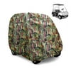 Armor Shield Golf Cart Zipper Protective Storage Cover, Fits 2 Passenger Car, Indoor/Outdoor, (Camo Color)