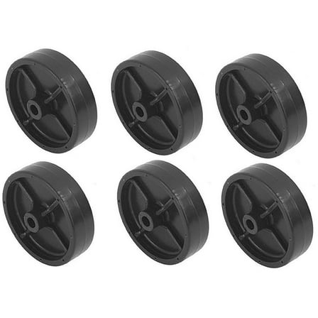 Qty 6: Deck Wheels  Fits CRAFTSMAN Replaces SPM209370317