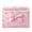 Butterfly Knot Decoration, variant on Large Fliplid Foldable Storage Bin Boxes Cubes Baskets with 2 Handles for Clothes Books 16.5x12.6x11.8 Inch Pink Plaid Bow