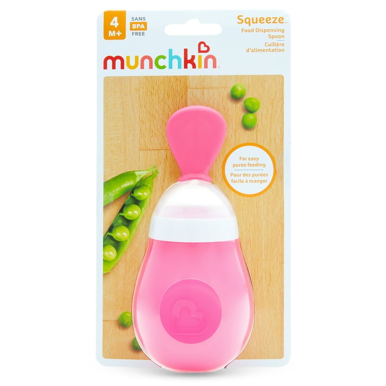 Munchkin Easy Squeezy Spoon, BPA-Free, Color May Vary 