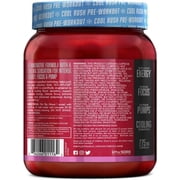 BSN N.O.-XPLODE Cool Rush Pre Workout Powder, Preworkout Energy Supplement for Men and Women with Creatine and Beta-Alanine, New Flavor: Bubblegum Blast, 30 Servings