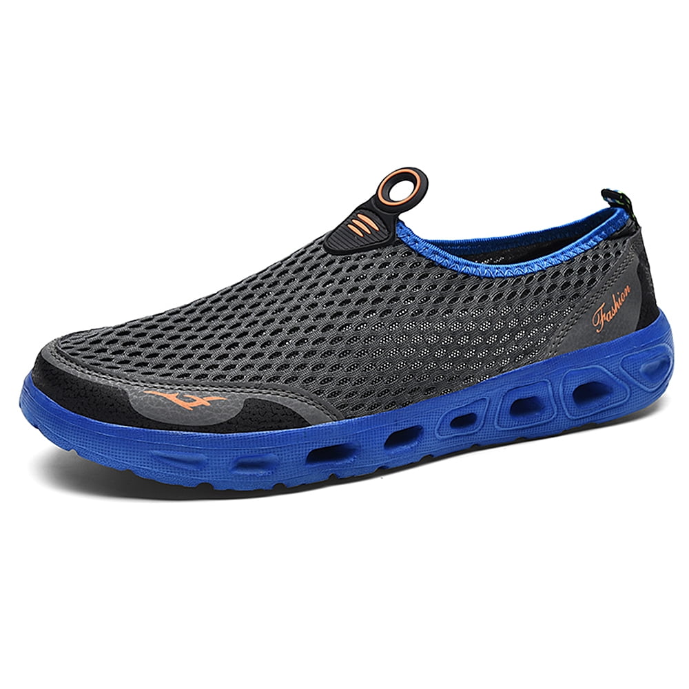 Mens Womens Water Shoes Slip on Sneakers Comfort Quick Dry Breathable for Walking Running Hiking Wading Beach Swim Surf