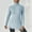 136#Sky Blue, variant on Dwaogom Women's Fashionable Turtleneck Sweater Slim Waist Lower Slit Long Sleeve Sweater Long Sleeve Turtleneck Top Holiday Leggings For Women High Waist Plaid Pants