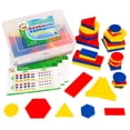 thumbnail image 2 of Attribute Blocks Math Kit with Activity Cards (Other), 2 of 6