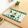 thumbnail image 4 of Meggemo St Patricks Day Floor Mat Irish Theme Non Slip Rug for Kitchen Entrance Bathroom Home Holiday Party Decor, 4 of 8