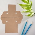 thumbnail image 5 of lionlar Inner Insert Bag Zipper W/ 2 Pocket Zip Top for Totes Khaki 17.5cm 40cm, 5 of 5