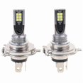 thumbnail image 1 of 2x H4 200w 12000lm Led Car Fog Light Hi / Lo Beam Globe Bulbs,hww, 1 of 5