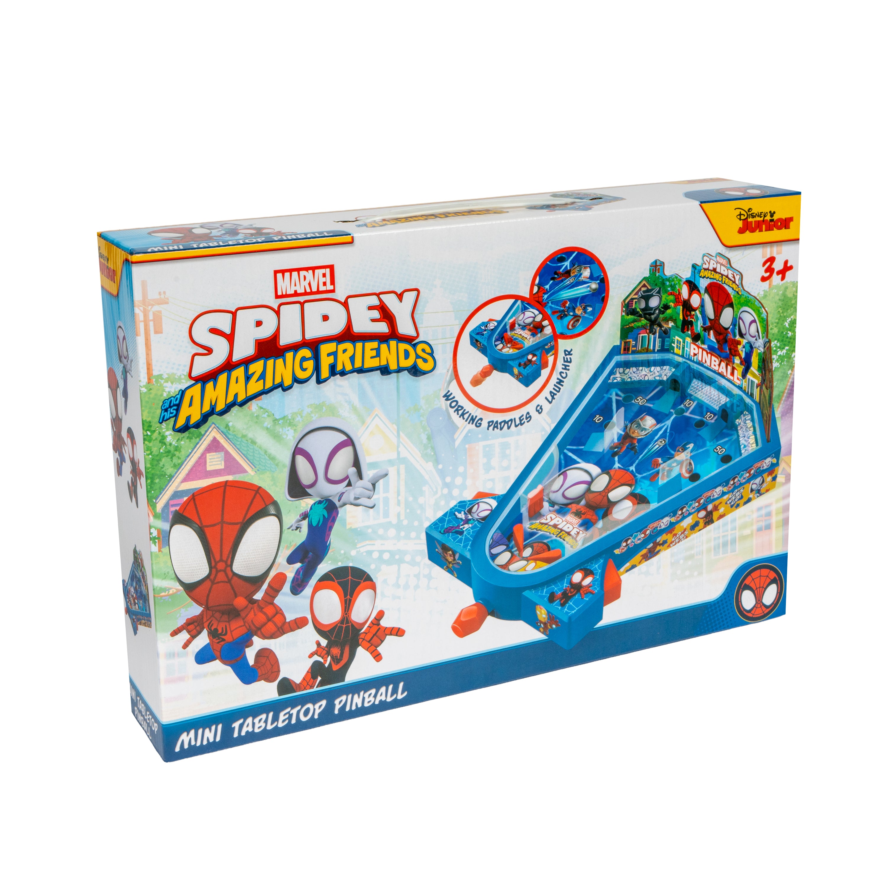 Spidey And His Amazing Friends Tabletop Baseball Pinball Game