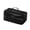 Black, variant on Mesh Cosmetic Pouch Spacious Interior Multi Pocket Organiser Travel Ready Bag