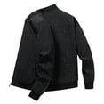 thumbnail image 3 of Manteau à Capuche à Manches Longues pour Hommes Mode Couleur Unie Loisirs avec Poche Zippée, 3 of 8