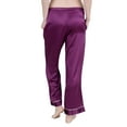 thumbnail image 6 of Women's Silk Sleepwear 100% Silk Pajama Pants, 6 of 10