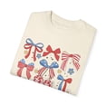thumbnail image 2 of Coquette 4th of July Bows Comfort Colors Shirt, 2 of 4