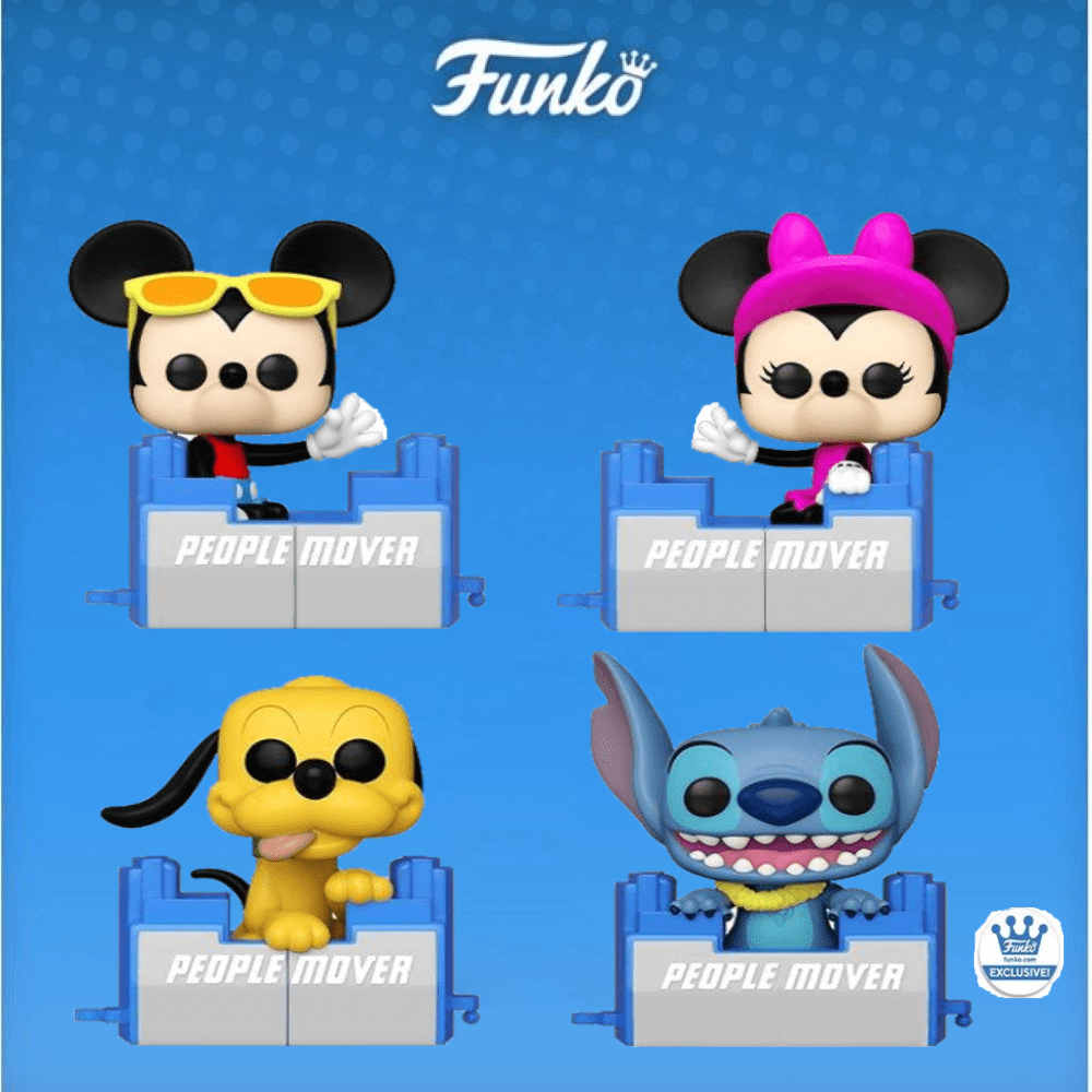 FUNKO POP! - STITCH ON THE PEOPLEMOVER - FUNKO EXCLUSIVE – BAM