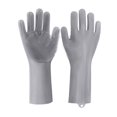 thumbnail image 1 of 1 Paire de Gants de Vaisselle Réutilisables en Silicone, 1 of 2