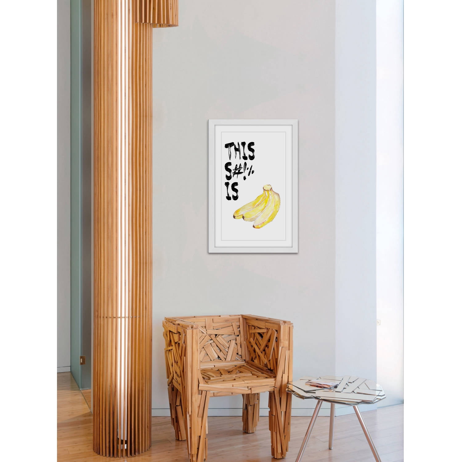 Marmont Hill "Bananas" by Diana Alcala Framed Painting Print