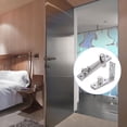thumbnail image 5 of 1 Set Stainless Steel 360 Degree Rotation Hidden Door Pivot Hinge for Wood Doors, 5 of 5