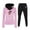 Pink, variant on WILLBEST Fall Clothes Women Solid Color Women's Casual Christmas Hoodie Set with Long Sleeve and Trousers Festive Fashion Outfit for Holiday Relaxation Wangler Cargo