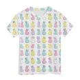 thumbnail image 6 of UngA Easter Tops for Girls Bunny Kids Graphic Tees Summer Short Sleeve Tops Funny Rabbit Toddler T Shirts Girls (Light Yellow,8-9 Years), 6 of 6