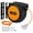 Orange, variant on VEVOR Retractable Extension Cord Reel, 45 FT, Heavy Duty 12AWG/3C SJTOW Retractable Power Cord with Lighted Triple Tap Outlet, 15 Amp Circuit Breaker 180° Swivel Bracket for Ceiling or Wall Mount