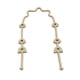 thumbnail image 1 of Cadena de chupete de silicona,Correas de seguridad de cadena de chupete de silicona para niños y niñas,Soporte para chupete Cadena de silicona Juguete para biberón,Correa Chupete Beige CUTICAT Cadena de chupete de silicona, 1 of 8