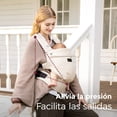 thumbnail image 2 of Momcozy Portabebés Ergonomico Cangurera Bebe Mochila Lino, 2 of 7
